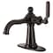 Kingston Brass Single-Handle Bathroom Faucet with Push Pop-Up, Oil Rubbed Bronze KSD3545KL - alternate 1